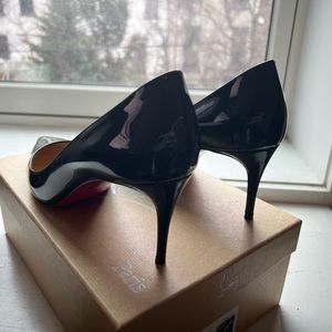 Christian Louboutin - Kate 70mm Patent Black